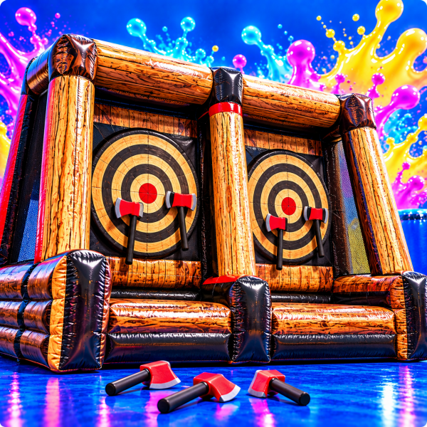 Inflatable Axe Throwing