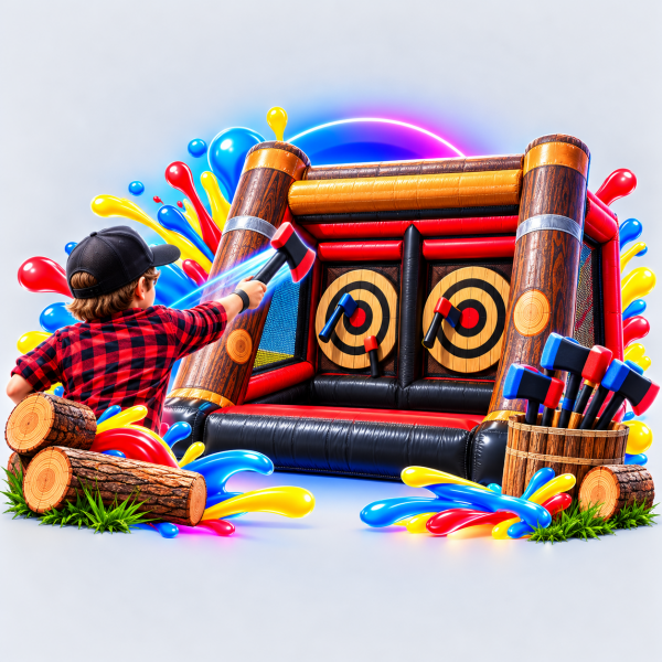 Inflatable Axe Throwing